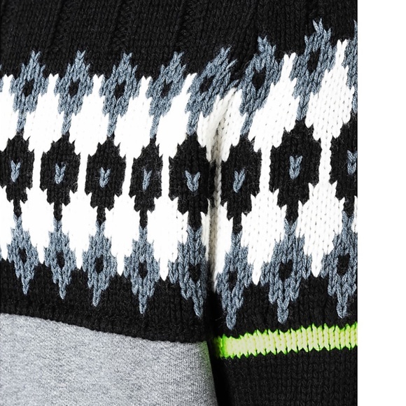 Bogner Fire + Ice Malte Mens Black & Grey Pullover Sweater XL NEW - Picture 3 of 11